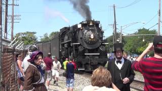 Chasing NKP 765 In Northeast Ohio Part 11 Layover Lunch Return amp Departure [upl. by Arihday]