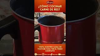 🥩 ¿Cómo cocinar CARNE de RES  🔴Bocapan [upl. by Ailssa552]