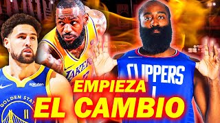 EMPIEZA EL CAMBIO HARDEN GANA KLAY A SIXERS LEBRON Y DURANT NO BAJAN [upl. by Retla]