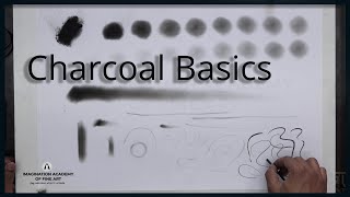 Charcoal Basics for Beginner Charcoal in easy steps Charcoal basic techniques Basics of Charcoal [upl. by Enaled351]