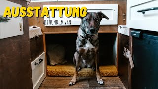 Allgemeine HUNDE GRUNDAUSSTATTUNG  VANLIFE Panamericana [upl. by Esiocnarf]