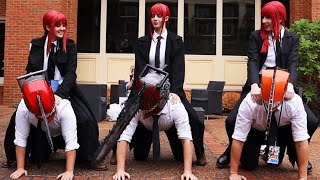 DYNAMIC DENJIS  Chainsaw Man Cosplay Crack  MTAC 2023 [upl. by Nemlaz]