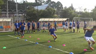 Entrenamiento coordinacion futbol [upl. by Allemap]