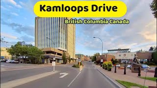 Driving in Kamloops BC Canada [upl. by Ellehsar463]