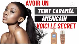 secret pour un jolie Teint caramel teint marron  Meilleur lait pour peau noir [upl. by Leacim]