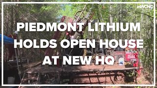 Piedmont Lithium holds open house at new headquarters [upl. by Iarahs]