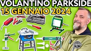 Volantino Parkside Lidl fai da te 15 gennaio 2024 parkside muscarella lidl attrezzi volantino [upl. by Foulk]