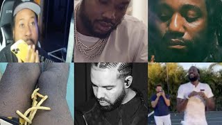 Akademiks calls Meek’s old friend Dean to set up interview amp goes through Freek Mill Dubest moments [upl. by Colleen934]