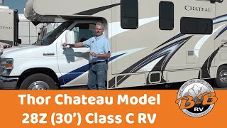 Thor Chateau Model 28Z 30’ Class C RV Walkthrough [upl. by Sammons]