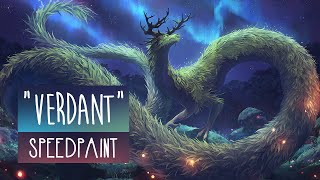 Verdant  SPEEDPAINT  Photoshop CC [upl. by Ahsienek921]