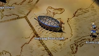 Age of Empires II The Conquerors Campaign  4 Battles of the Conquerors  Noryang Point 1598 [upl. by Cyprio]