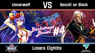 cloverwolf Mai vs Bocchi on Block Valkenhayn  BBCF Losers Eighths  Backstreet Brawl 4 [upl. by Stinky]