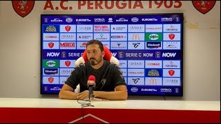 Conferenza di Formisano pre gara Perugia Lucchese [upl. by Penni637]