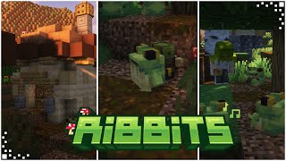 Ribbits Minecraft Mod Showcase  New Frog Village amp New BlocksItems  Forge amp Fabric 1201 [upl. by Margie]