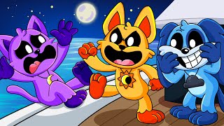 Poppy Playtime Chapter 3 Animation  FROWNING CRITTERS REVENGE ON CATNAP SAD STORY Toon Games SM [upl. by Idnal]