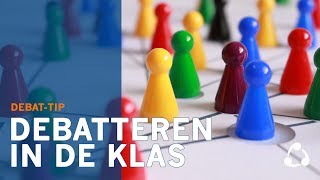 Debatteren in de klas  DEBATTIP [upl. by Chader]