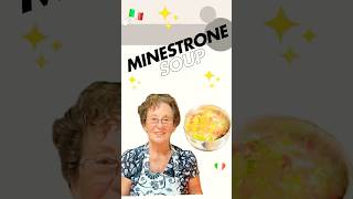 How to make Minestrone Soup🇮🇹🍜🫛🫑🧅🥔 italy pasta italiancuisine calabria food [upl. by Nonnahsal]