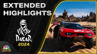 Stage 9  2024 Dakar Rally  EXTENDED HIGHLIGHTS  11624  Motorsports on NBC [upl. by Arrol]