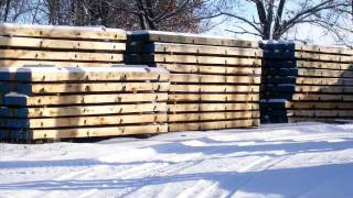 Laminated mats  TImber Mats  Made in Michigan [upl. by Eihtur]