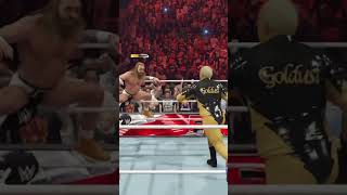 Stardust amp Goldust take down Tyler Bate wwe shorts viralshorts viralvideo wrestlingislife [upl. by Nohj]