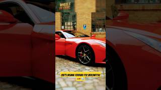 OBJs INSANE Ferrari F12 Berlinetta 🏎️💨 LuxuryCars NFL Shorts [upl. by Simaj921]