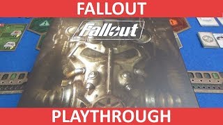 Fallout Board Game  Playthrough  slickerdrips [upl. by Jaret]