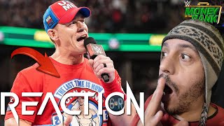 JOHN CENA Announces His RETIREMENT At Money In The Bank 2024 REACTION Cena Retirement Tour Reacts [upl. by Kitarp759]