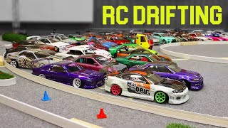 RC Drifting with the Redcat RDS on track [upl. by Roth647]