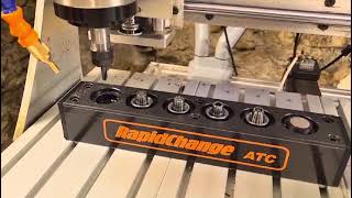 RapidChange ATC on Planet CNC TNG V2 [upl. by Kania]