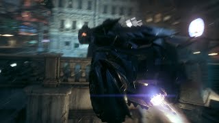 Getting the Batmobile on to Founders Island Early  Batman Arkham Knight [upl. by Annyahs]