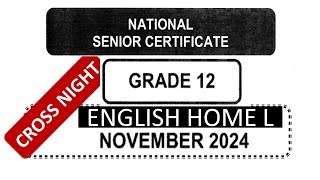 2024 P2 ENGLISH HL GRADE 12 FINAL EXAM ENGLISH P2 2024 NOVEMBER EXAM prep THUNDEREDUCenglish [upl. by Dlabihcra]