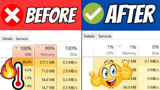 How To Fix 100 CPUMemoryDISK Usage Problem in Windows 10 [upl. by Odille222]