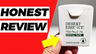 Desert Essence Tea Tree Oil Dental Tape Review Link Below 👇 [upl. by Cooe]