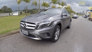 Mercedes GLA 200 Enduro em detalhes  Falando de Carro [upl. by Krute295]