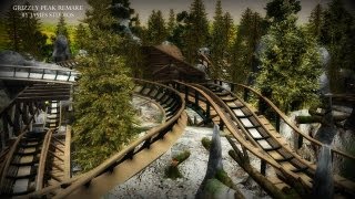 Mine Train quotCrazy Grizzly Mountainquot RCT3 By JameS StudioS quotGrizzly Peak Remakequot [upl. by Copeland971]