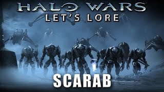 Lets Lore  Halo Wars Scarab [upl. by Aitercal583]