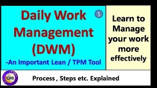 Daily Work Management DWM – An important Lean Tool S [upl. by Avram]