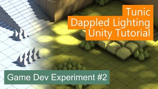 Dappled lighting using light cookies  Unity Tutorial [upl. by Eellehs696]