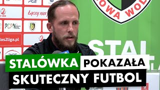 Adam Burek po meczu Stal Stalowa Wola  Polonia Bytom [upl. by Foushee]