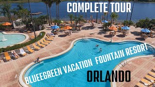 Affordable Hotels Near Disney World amp Universal Orlando  Bluegreen Vacations Fountains Resort Tour [upl. by Nilcaj]