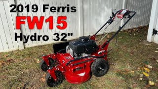 Ferris FW15  My 12th mower in Lawncare [upl. by Enrobyalc]