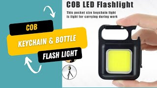 Mini LED Flashlight Keychain  Bottle Opener Stand amp More Perfect Everyday Gadget [upl. by Anib17]