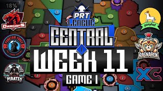 Pro RISK League Central Week 11  Game 1 [upl. by Yentiw]