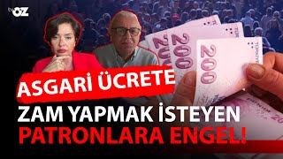 ASGARİ ÜCRETE ZAM YAPMAK İSTEYEN PATRONLARA ENGEL OLDULAR [upl. by Assylla]