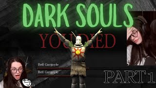 ITS MY FIRST TIME  COMPLETING DARK SOULS REMASTERED  PART 1 [upl. by Llenad]