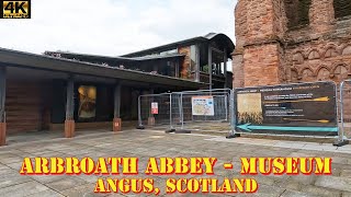 Arbroath Abbey Museum  Declaration of Arbroath  Angus Scotland [upl. by Sale]