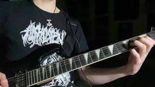 Arghoslent  Transpolar Combat solo section guitar cover [upl. by Siol80]