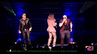 Wisin y Yandel Ft Daddy Yankee  Hipnotizame Live Coliseo [upl. by Anahpets]