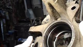 Toyota Tercel 4WD Front Wheel Bearing Replace [upl. by Anirol614]