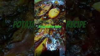 Fish potato curry easyrecipe deliciously food trendingshorts [upl. by Gilli917]